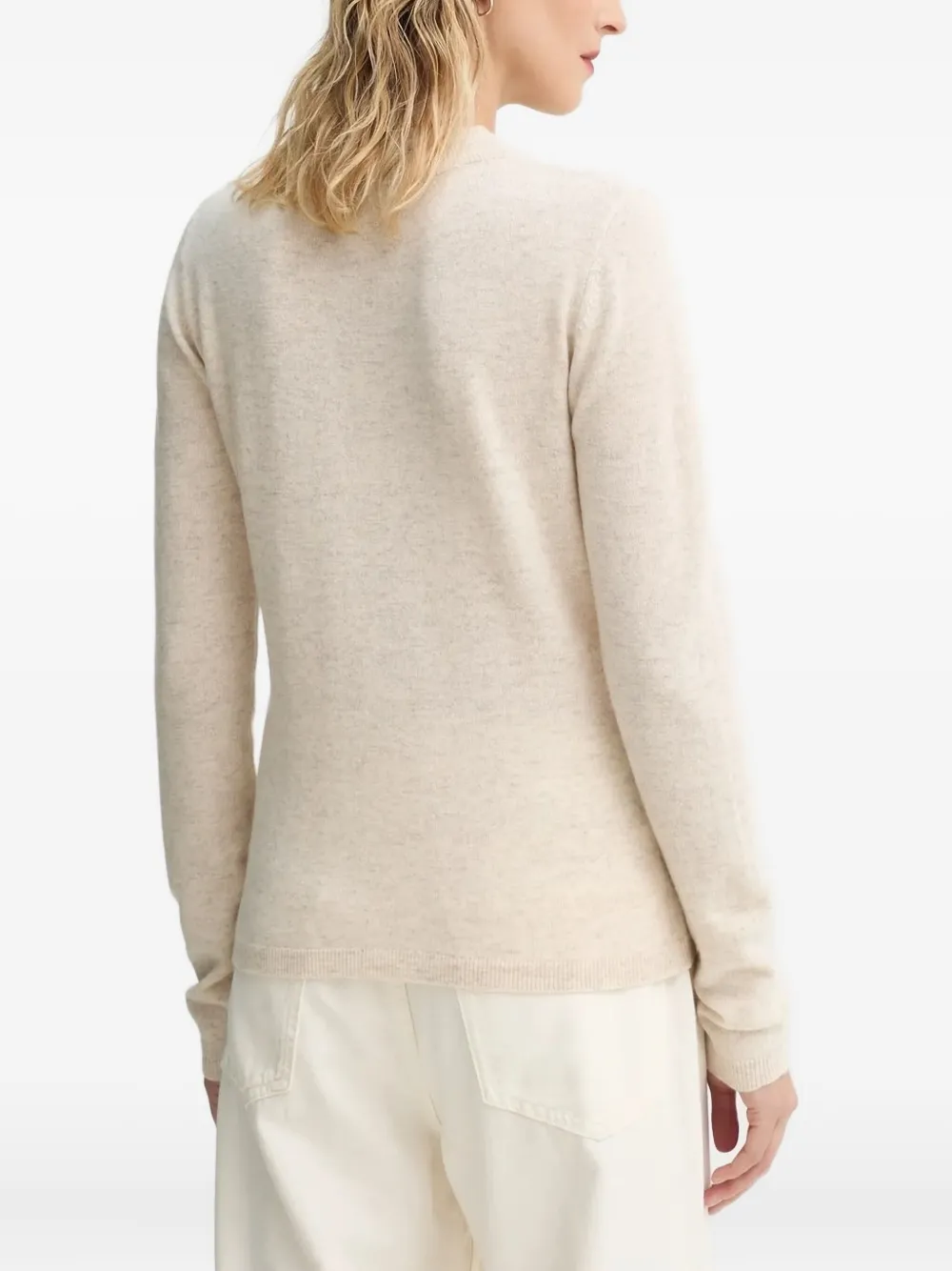 Munthe Layered Wool Sweater In Neutral