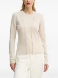 MUNTHE layered wool sweater - Neutrals