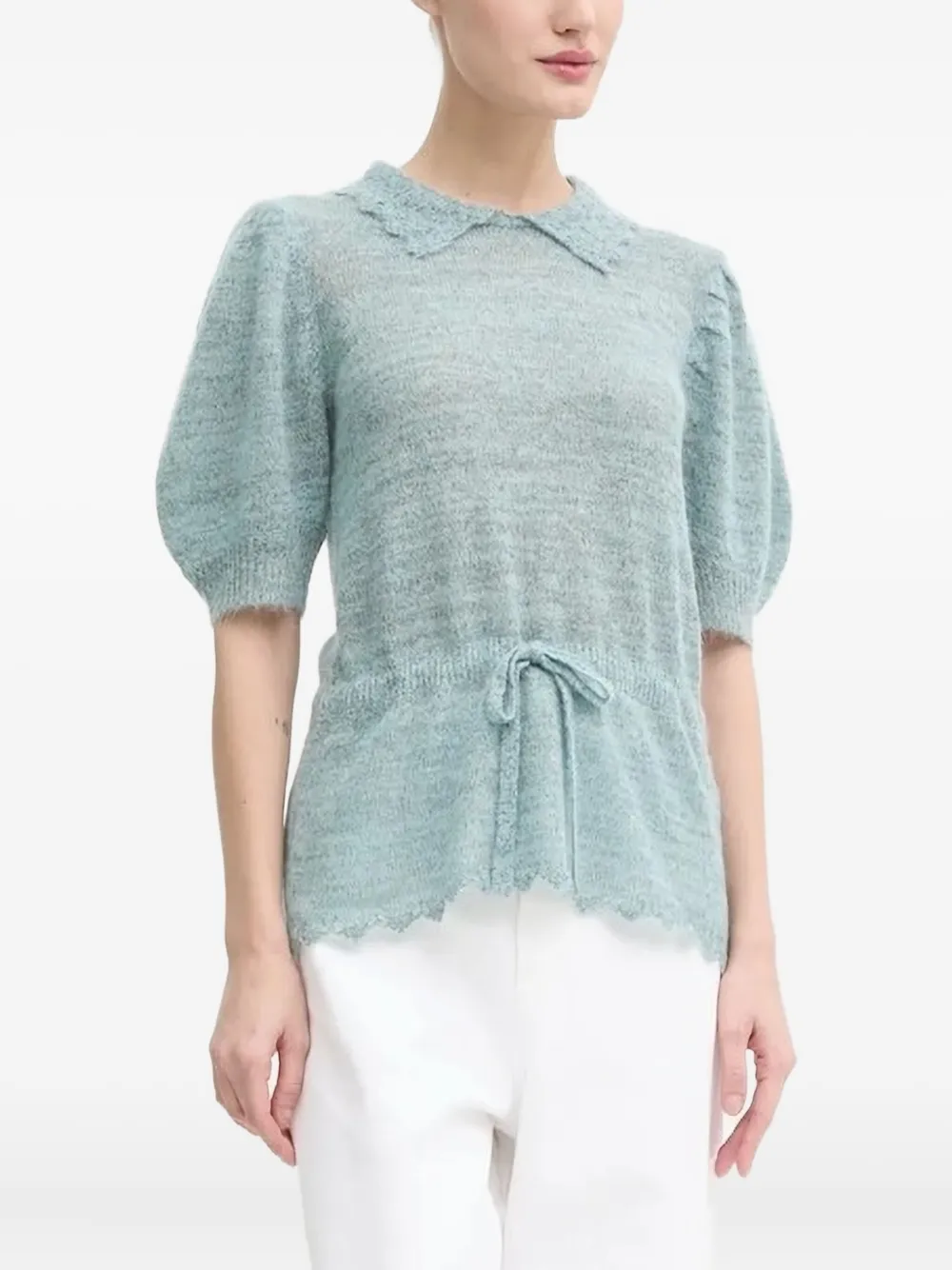 MUNTHE Salca top Blauw