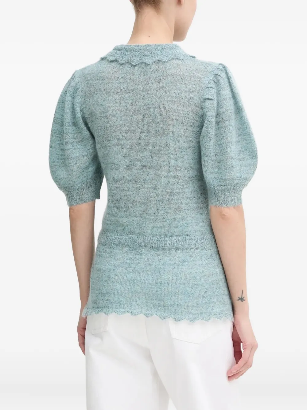 MUNTHE Salca top Blauw