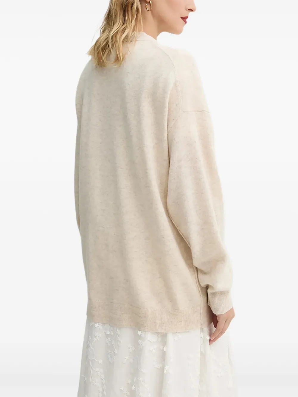 Munthe Wool Cardigan In Neutral