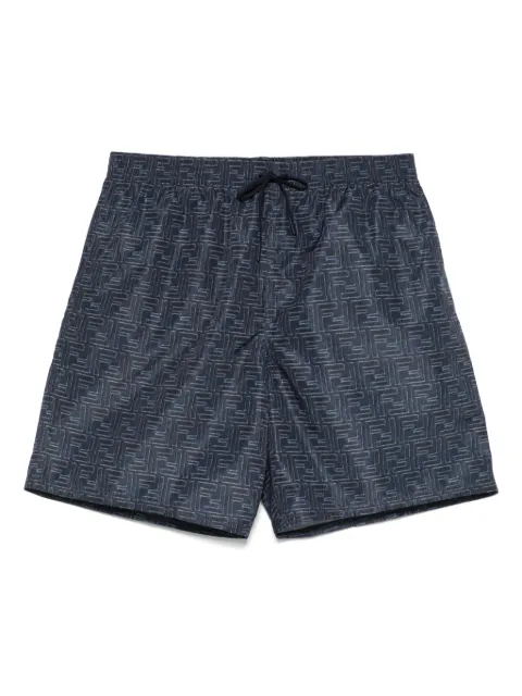 FENDI monogram swim shorts