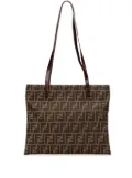 Fendi Pre-Owned 2000-2010 Zucca Canvas tote bag - Brown