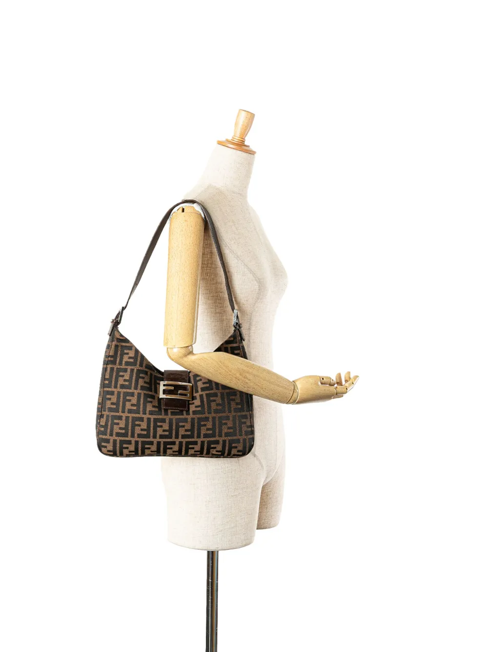 Fendi Pre-Owned 2010-2024 Zucca Canvas shoulder bag | Pre-Owned | Image 2