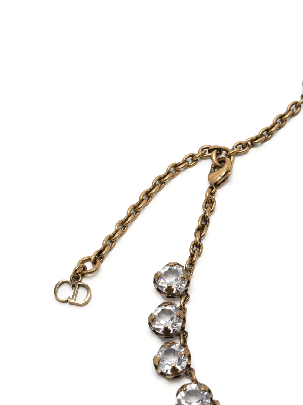 Christian Dior Pre-Owned palm-reading heart necklace | Image 2