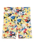 Mini Rodini floral-print shorts - Yellow