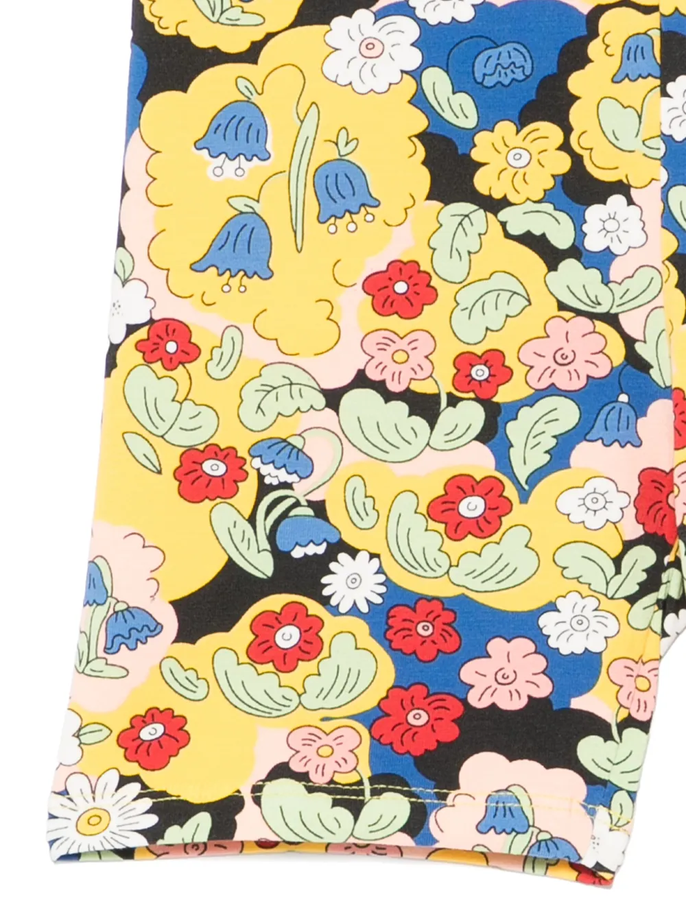 Shop Mini Rodini Floral-print Shorts