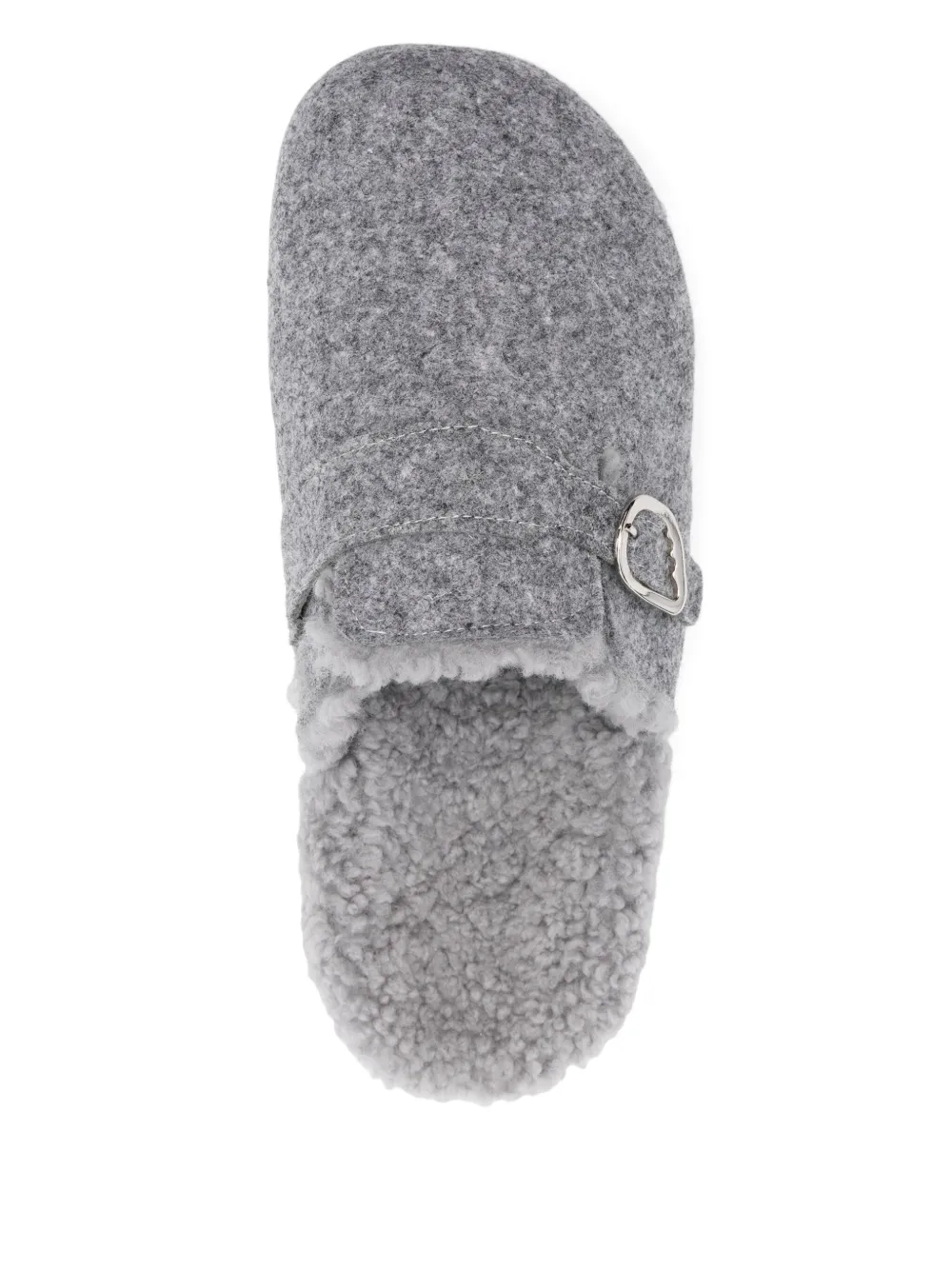 Ancient Greek Sandals shearling slippers Grey