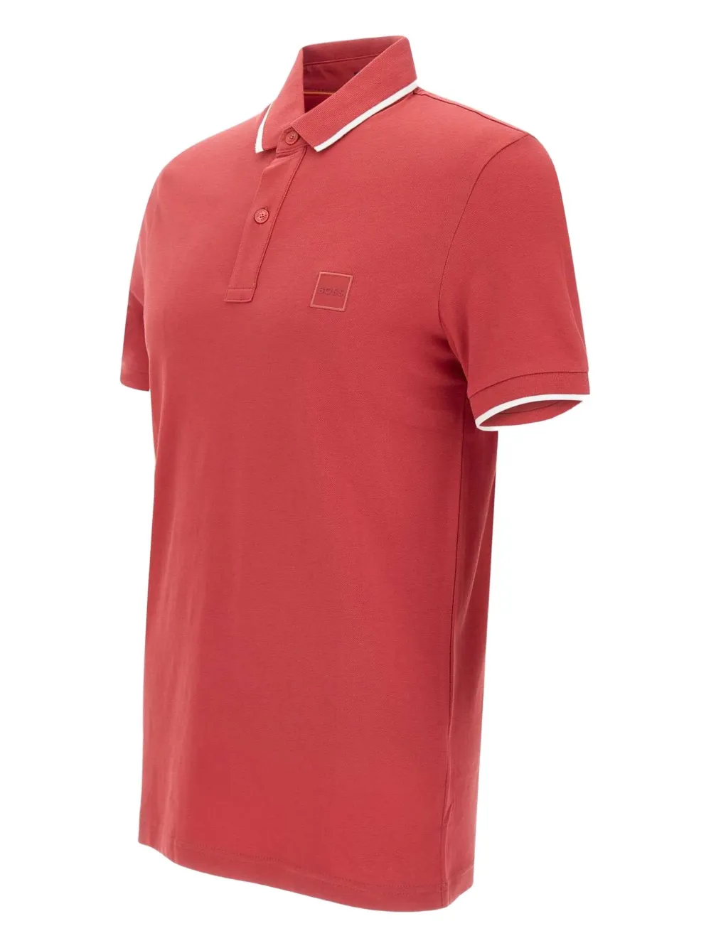 BOSS Passertip poloshirt Rood