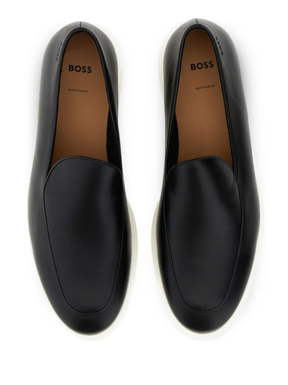 BOSS Sienne loafers Zwart