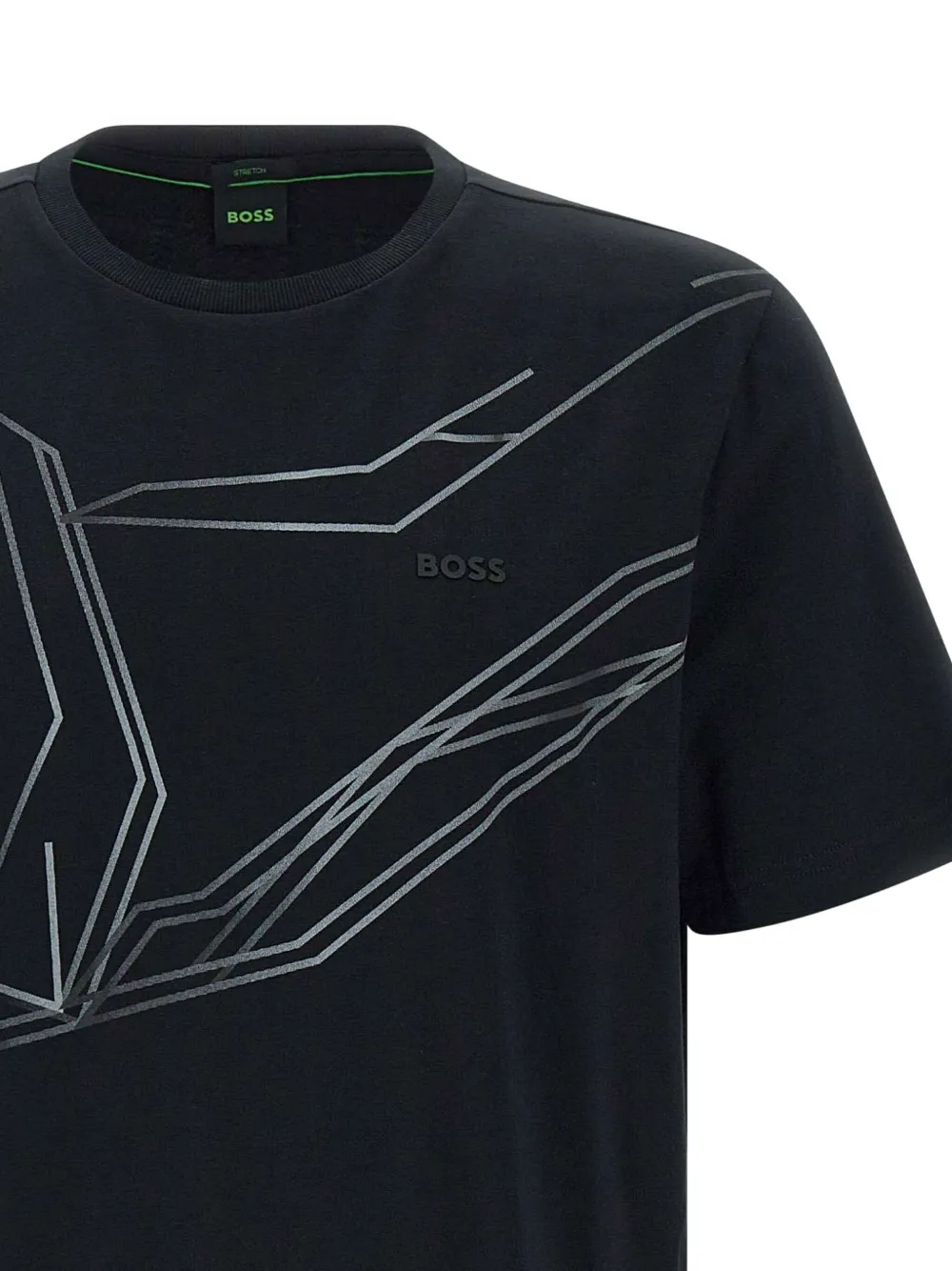 BOSS Beetle T-shirt Zwart