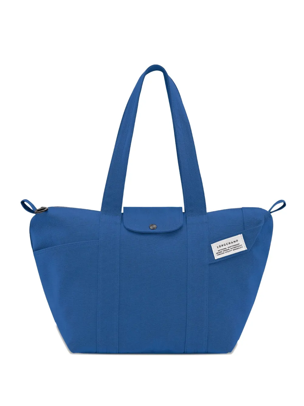 Longchamp Le Pliage medium shopper Blauw