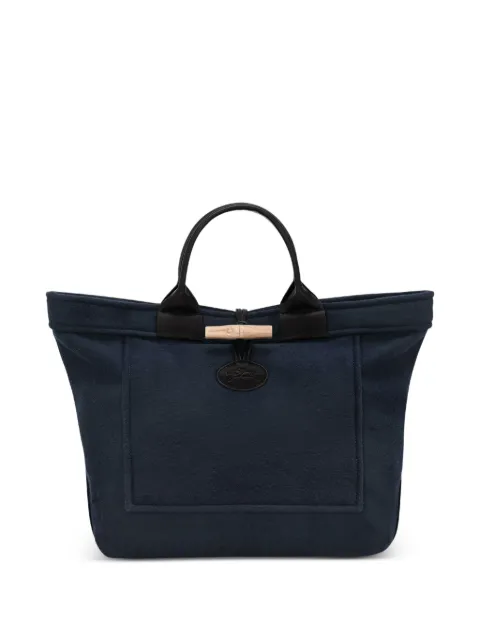 Longchamp large Le Roseau tote bag