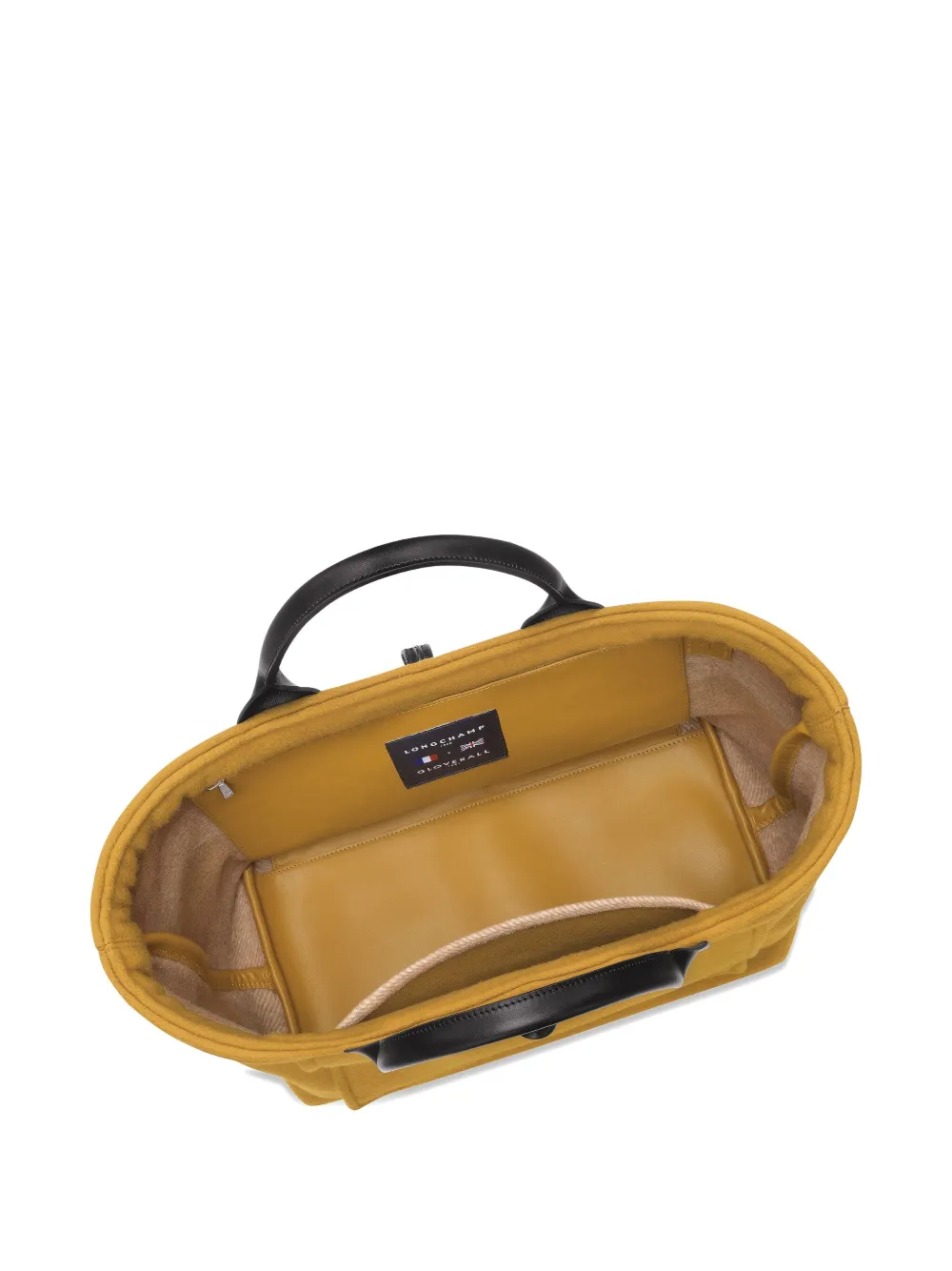 Longchamp Le Roseau L tote bag Geel