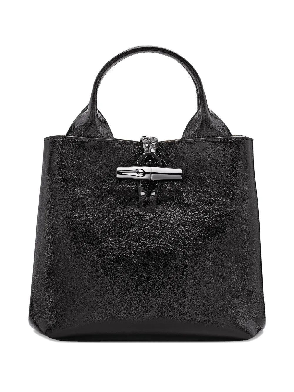Longchamp small Le Roseau handbag - Zwart