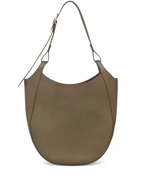 Longchamp Le Foulonné Hobo L leather shoulder bag