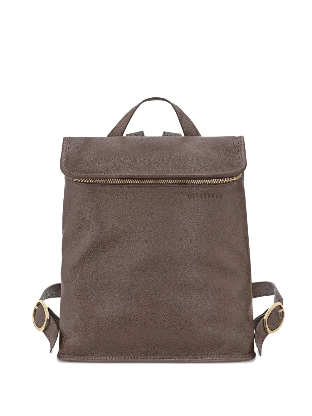 Le Foulonné M leather backpack