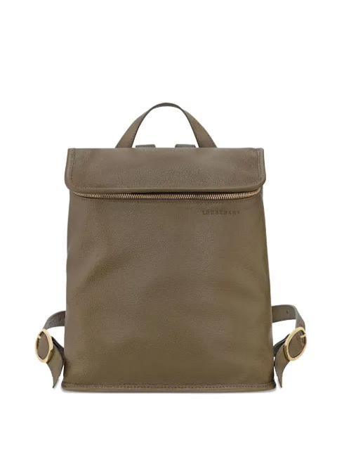 Longchamp Le Foulonné M leather backpack