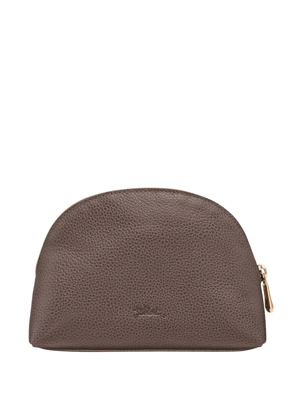 Longchamp Le Foulonné make-up tas met logo-reliëf Bruin