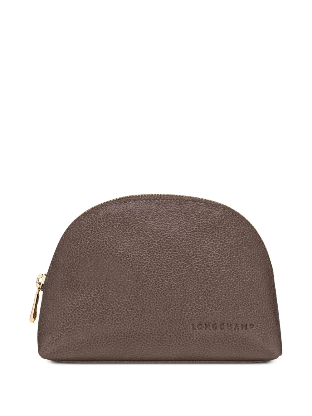 Longchamp Le Foulonné make-up tas met logo-reliëf Bruin