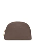 Longchamp Le Foulonné logo-debossed make up bag - Brown