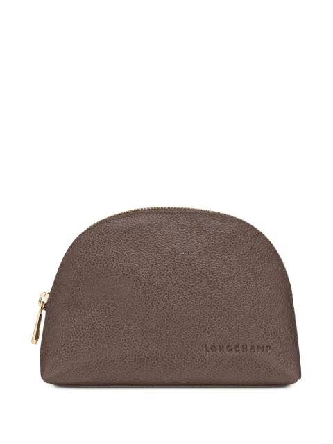 Longchamp Le Foulonné logo-debossed make up bag