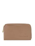 Longchamp Le Foulonné zip-fastening cardholder - Brown
