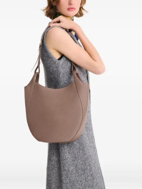 Longchamp Le Foulonné Hobo L leather shoulder bag