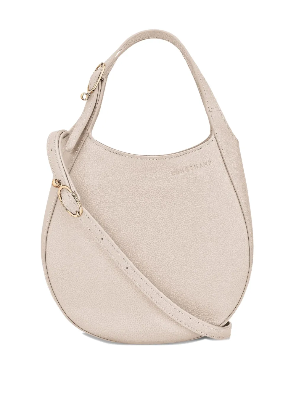 Longchamp Le Foulonné leather handbag - ニュートラル Longchamp Le Foulonné leather handbag - ニュートラル