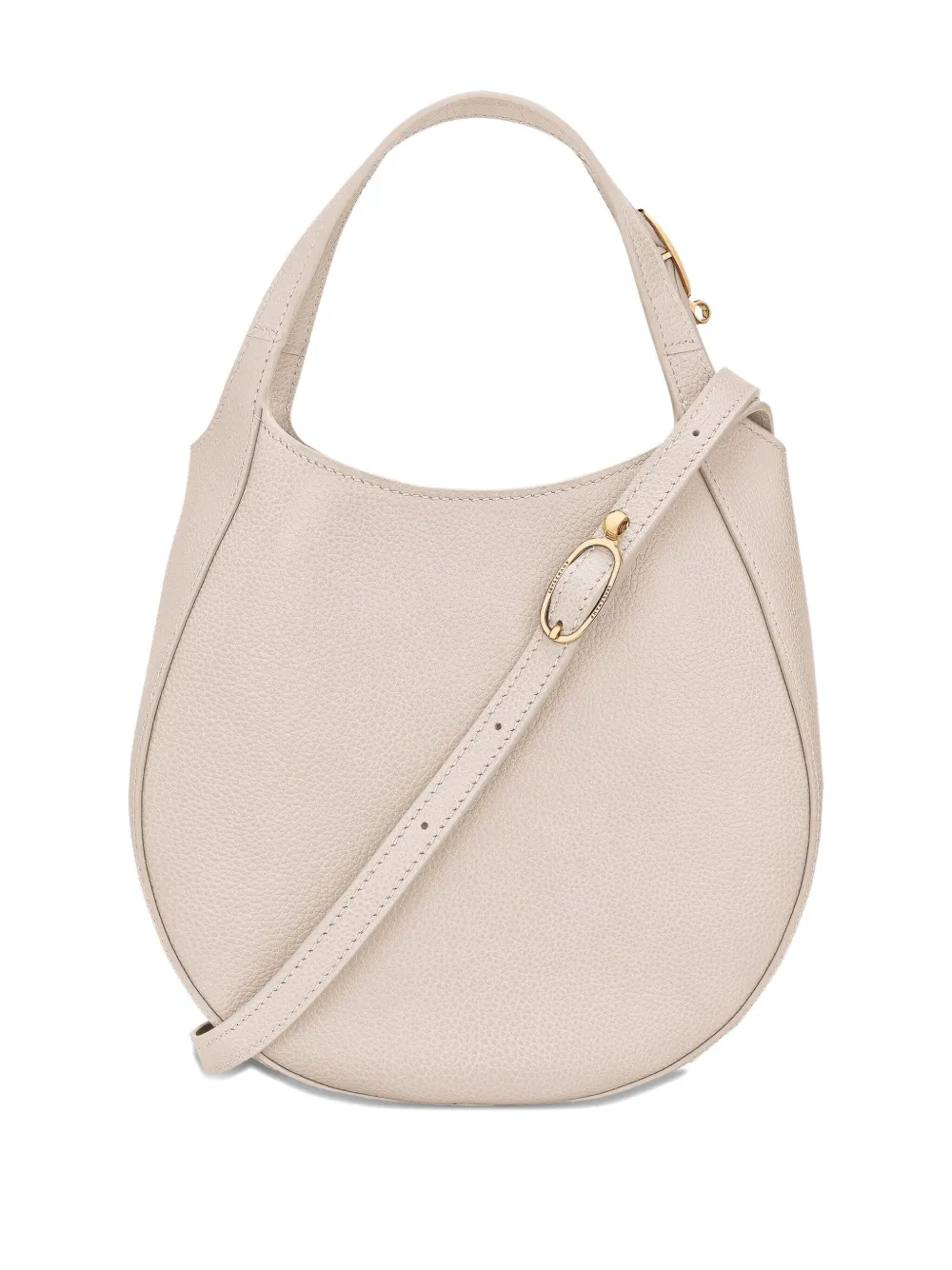 Longchamp Le Foulonné leren handtas Beige