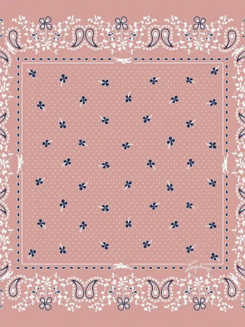 Longchamp paisley-print scarf