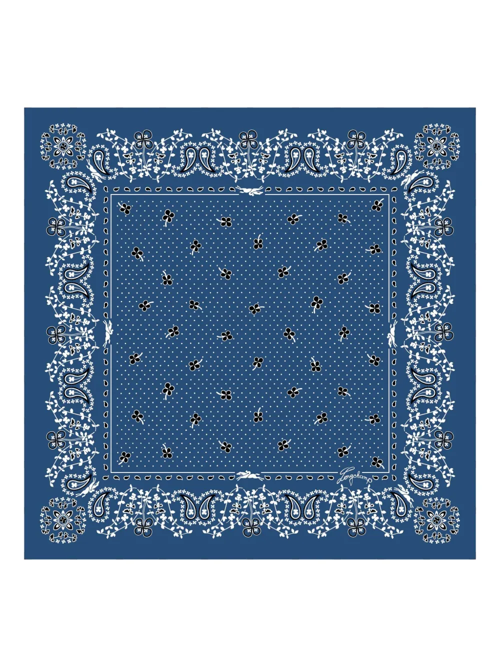 Longchamp French Bandana Blauw