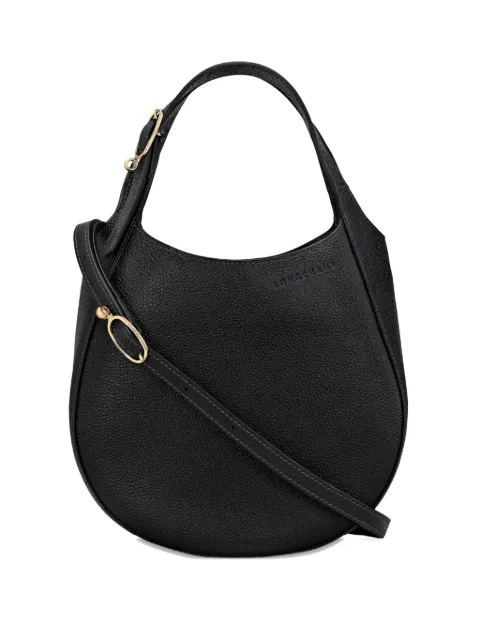 Longchamp small grained-leather handbag