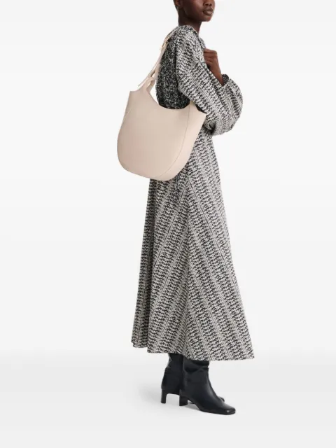 Longchamp Le Foulonné Hobo L leather shoulder bag