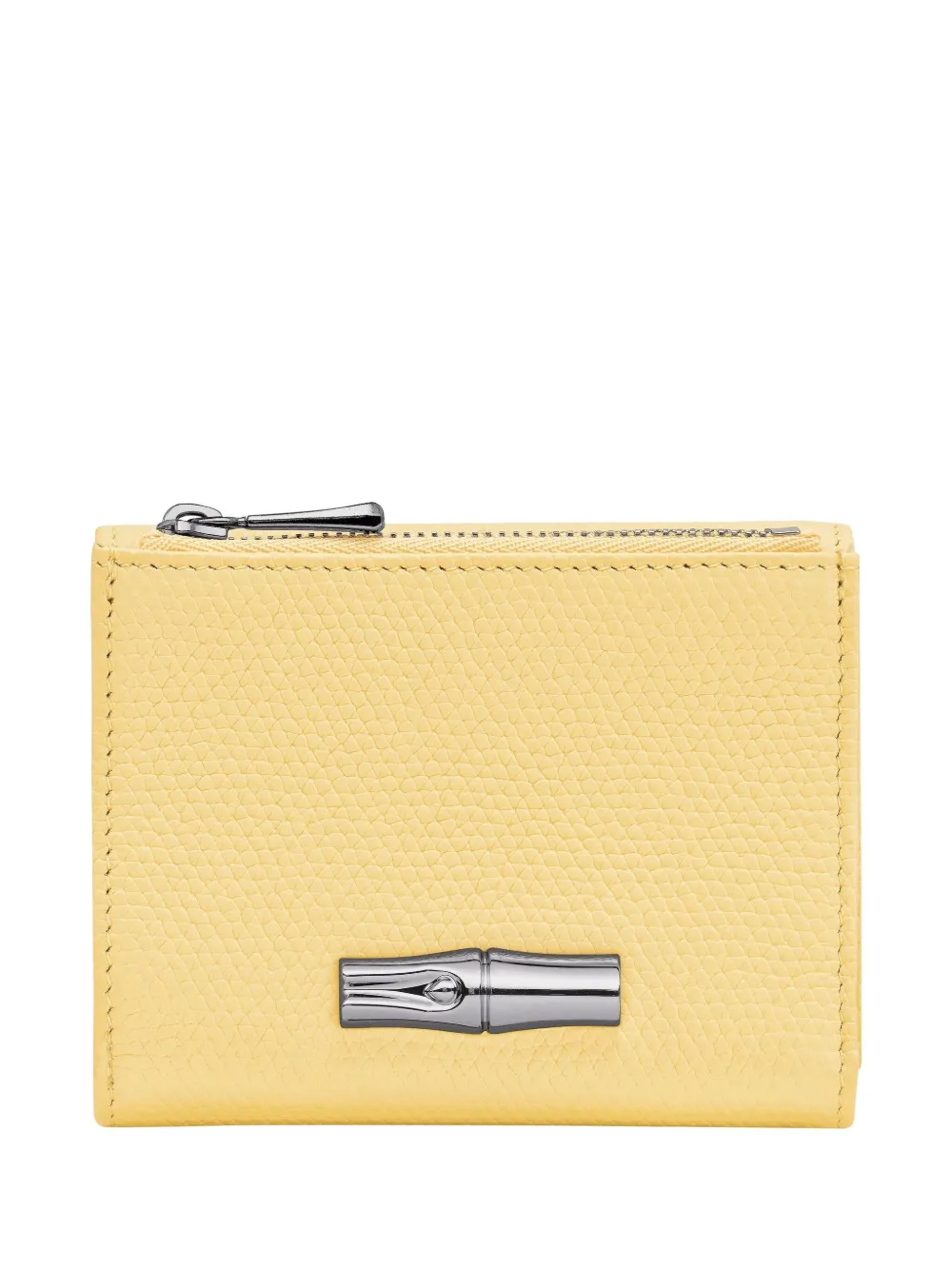 Longchamp Le Roseau zippered wallet - Giallo