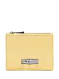 Longchamp Le Roseau zippered wallet - Yellow