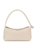 Longchamp Le Roseau double-handle textured shoulder bag - White