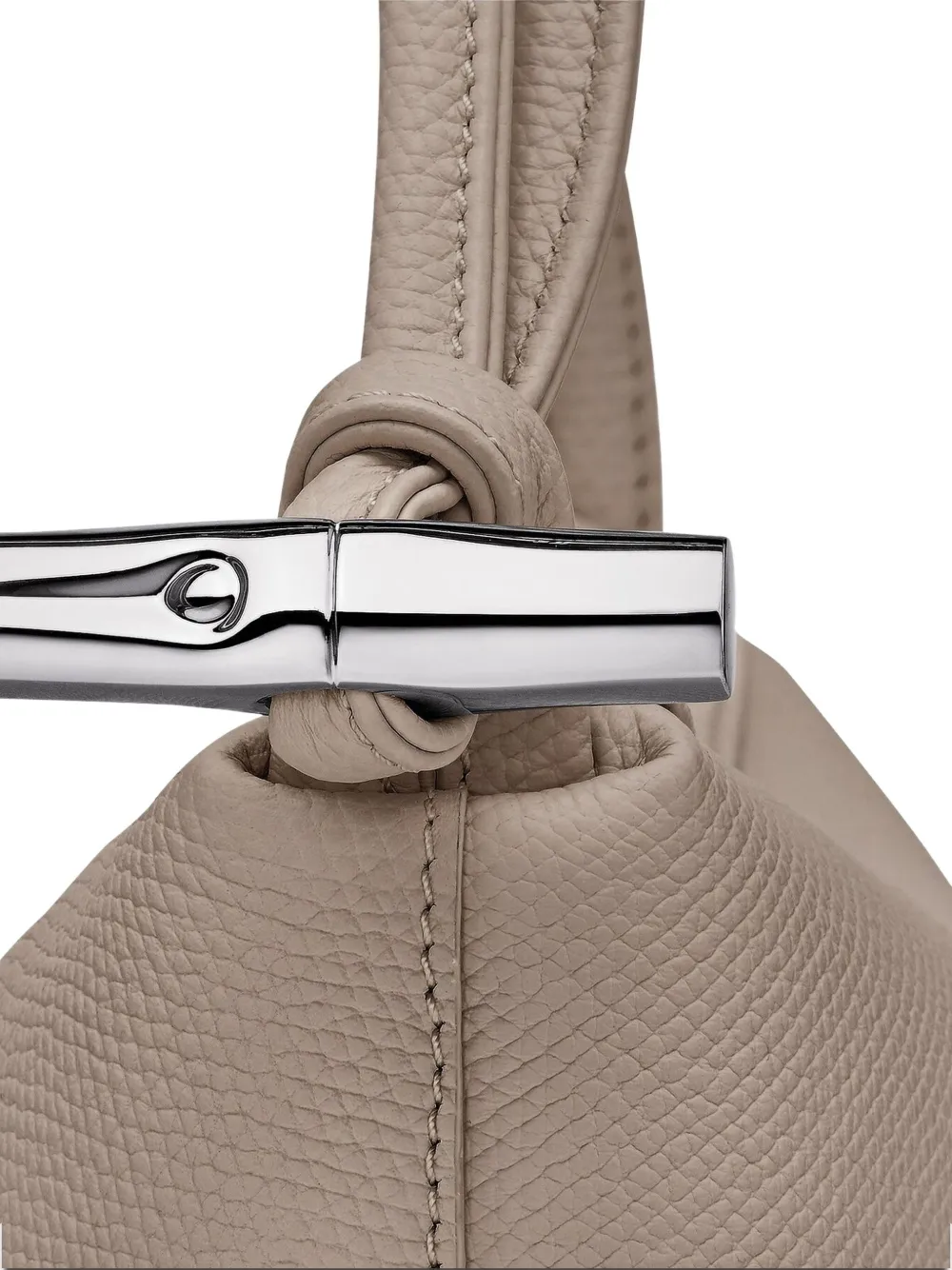 Longchamp Le Roseau medium schoudertas Beige