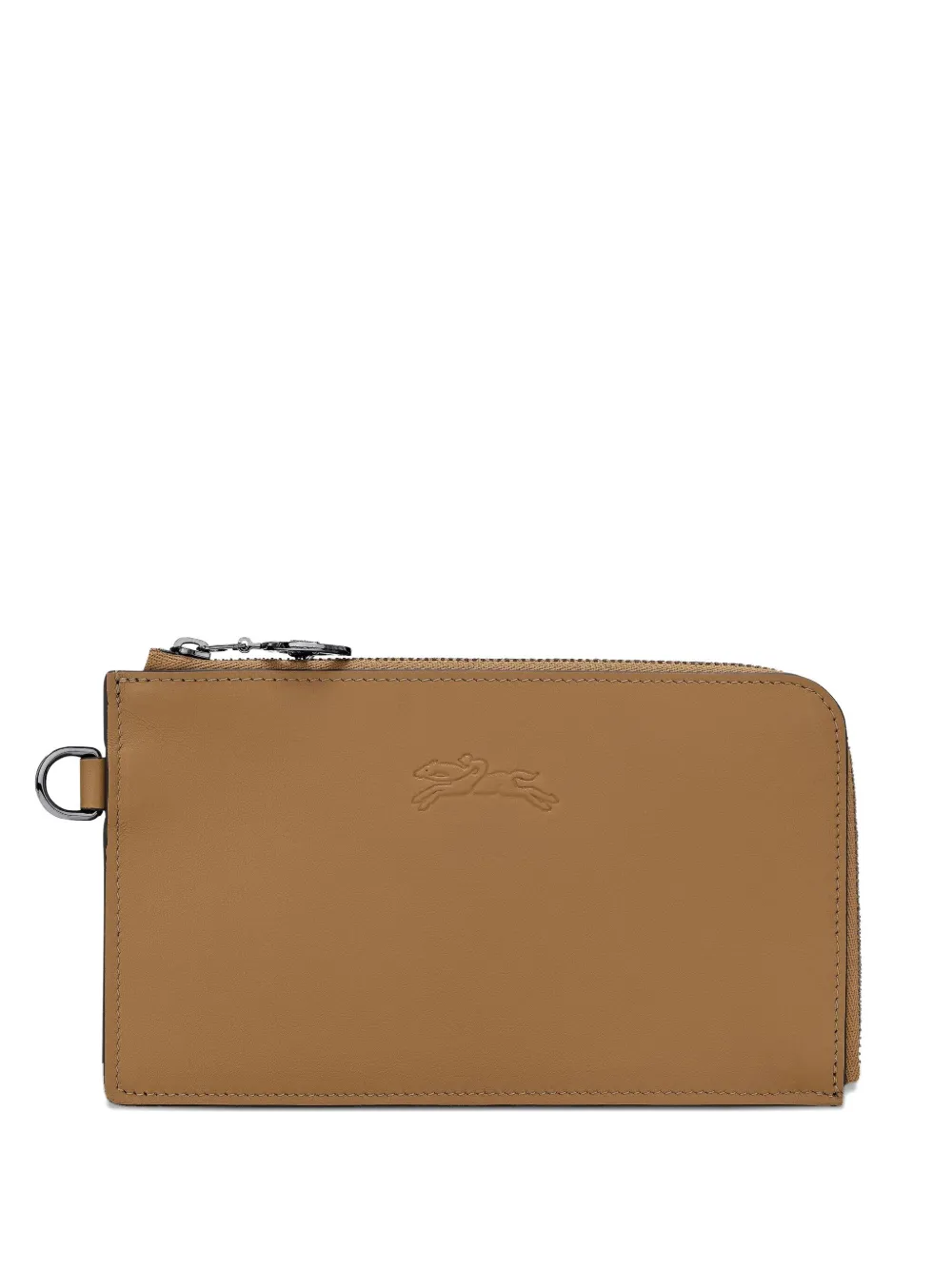 Longchamp Le Pliage Xtra leren clutch Bruin