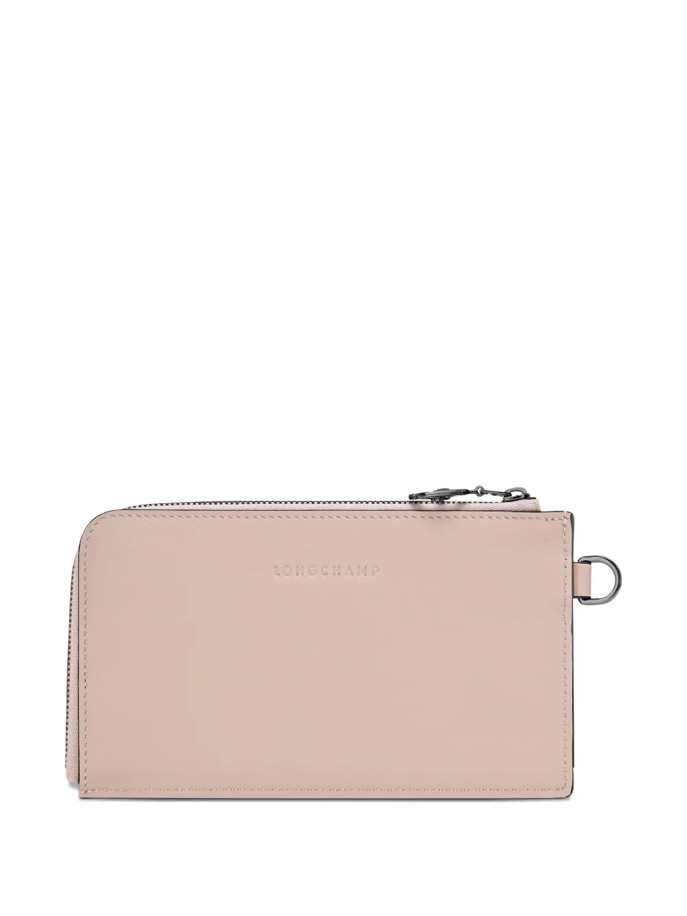 Longchamp Le Pliage Xtra leather clutch bag - Roze