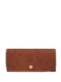 Longchamp leather wallet - Brown