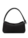 Longchamp Le Roseau double-handle leather shoulder bag - Black