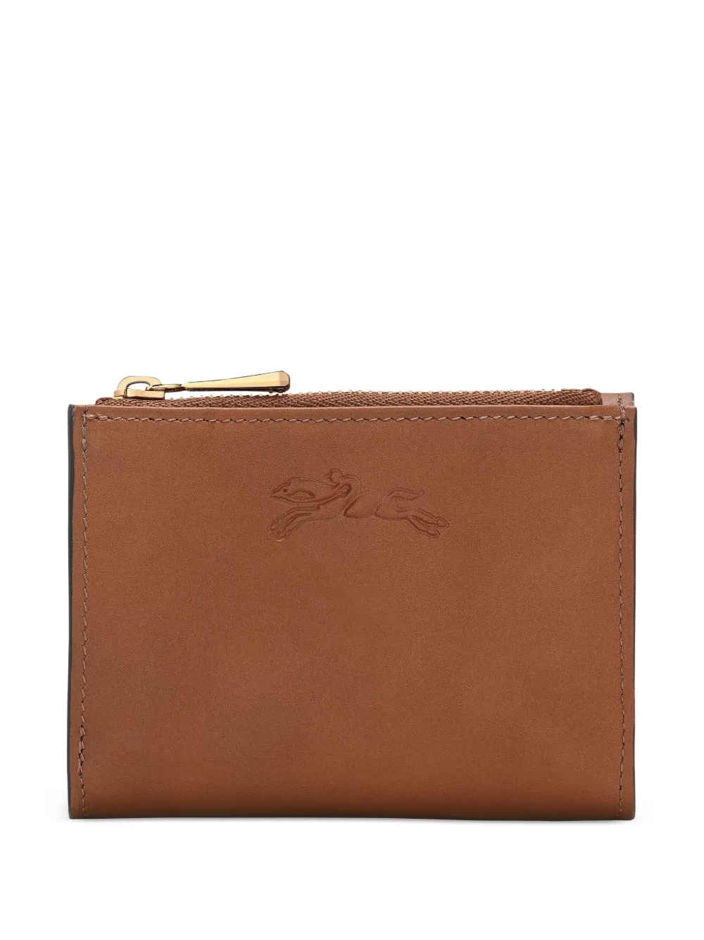 Longchamp Épure ファスナー財布 - ブラウン Longchamp Épure ファスナー財布 - ブラウン