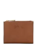 Longchamp Épure leather zip wallet - Brown