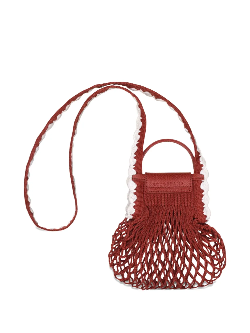 Longchamp Le Pliage kleine schoudertas Rood