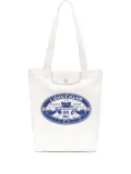 Longchamp medium Le Pliage tote bag - White