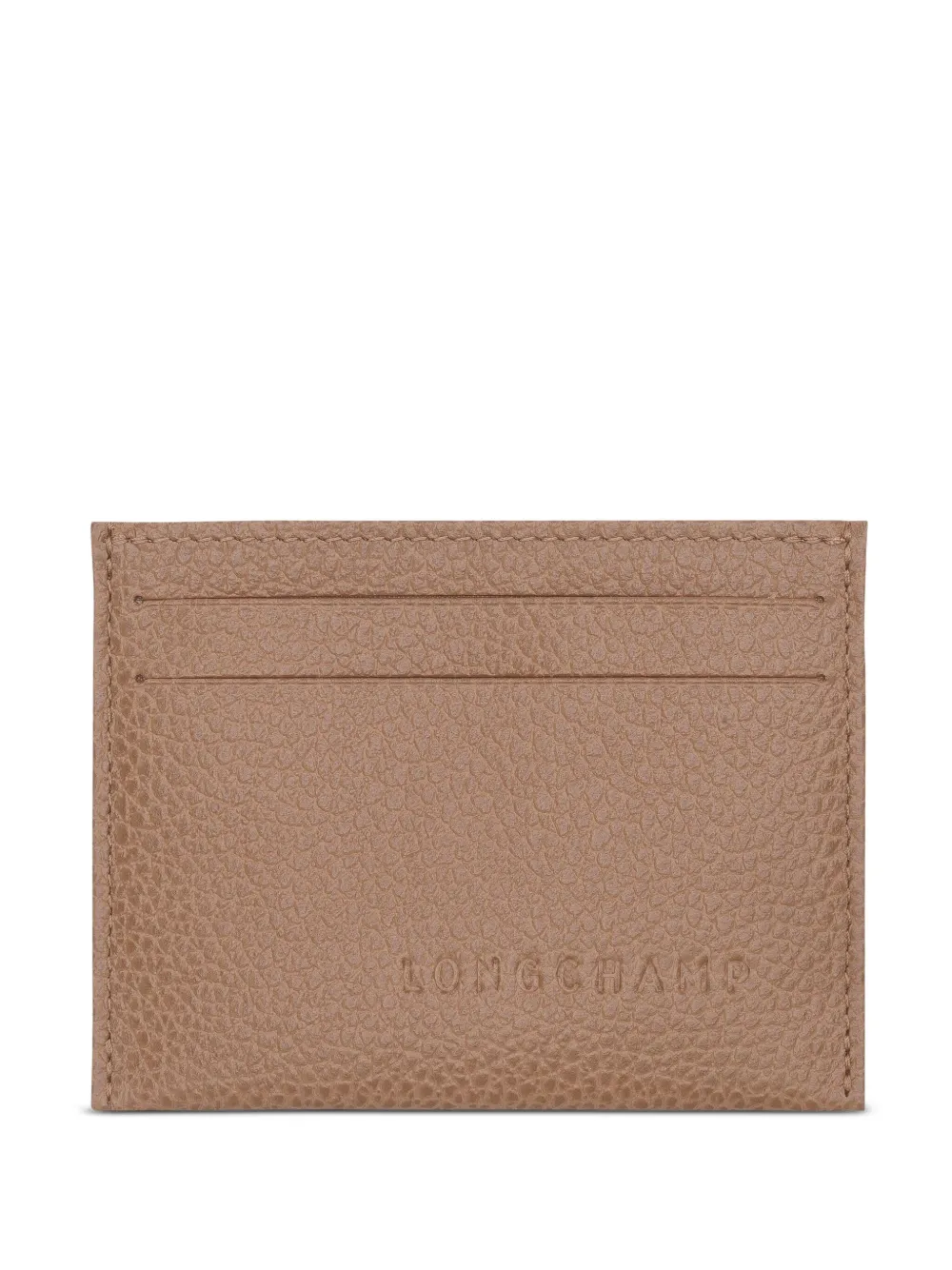 Longchamp The Foulonné leather cardholder | Neutrals | Image 1