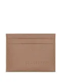 Longchamp The Foulonné leather cardholder - Neutrals