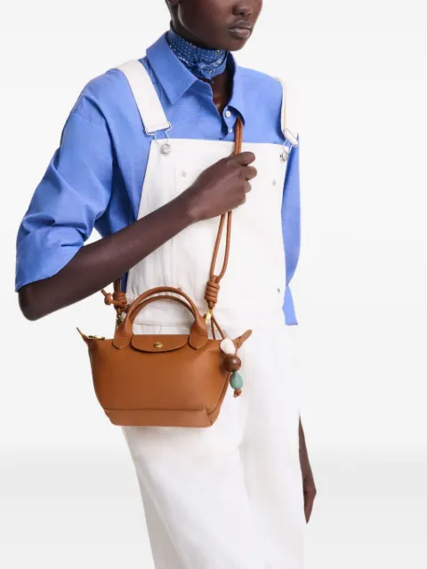 Longchamp xs Le Pliage Xtra leather tote bag