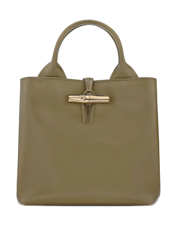 Longchamp Small Le Roseau Handbag Green FARFETCH PH